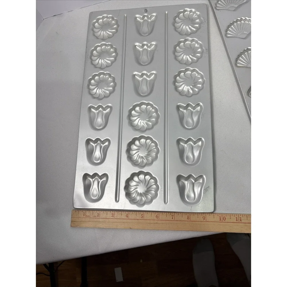 Vintage Wilton Cookie Maker Molds‎ Barcelona English Swedish Venetian Viennese